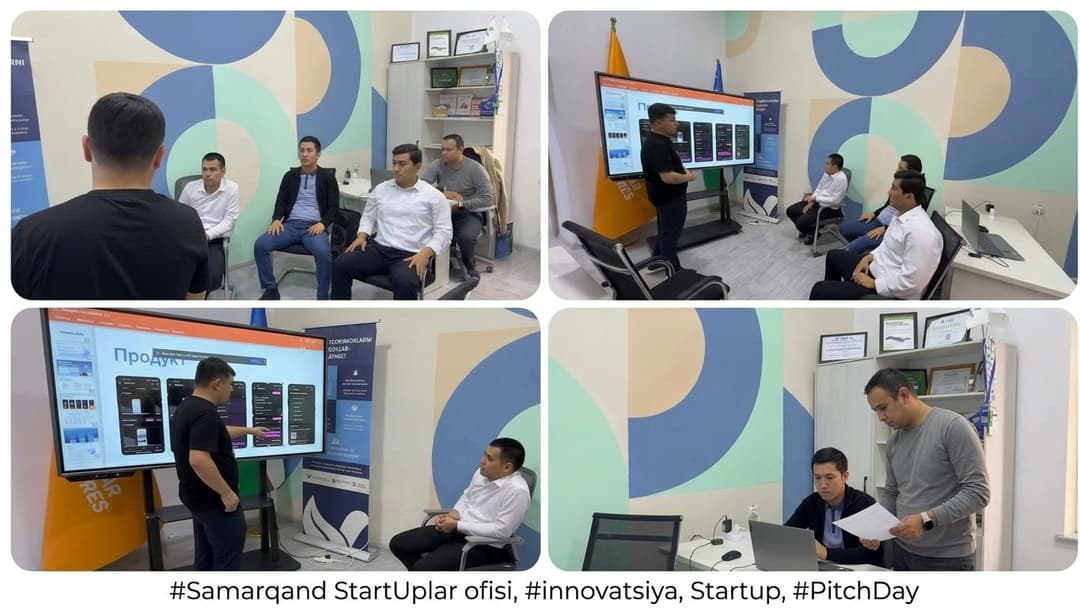 SAMARQANDDA YANA BIR PITCH DAY: ISTIQBOLLI STARTAPLAR SARI YANGI QADAM!